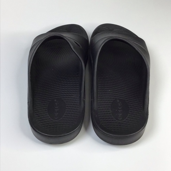 OOFOS OOAhh Slide Sandal in Black Size 14. - Picture 5 of 11
